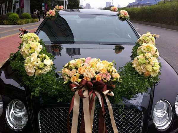 宾利婚礼花车